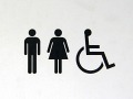 Toaleta dla niepełnosprawnych na TGT